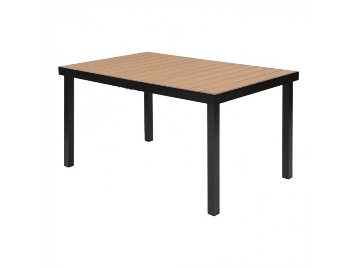 IZZY 140 fémvázas kerti asztal 6 személyes