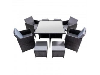 Cordia 8 személyes kerti bútor garnitúra