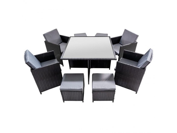 Cordia 8 személyes kerti bútor garnitúra