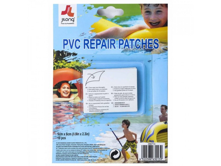 PVC matrac/medence javító folt 5 x 6 cm