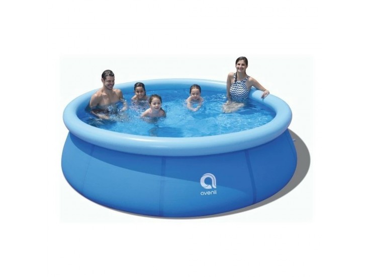 Felfújható peremű medence szett 420 x 84 cm