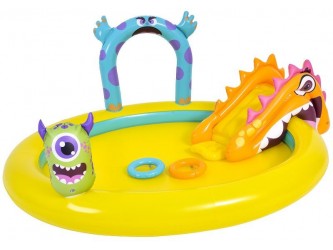 Felfújható strandjáték, pancsoló szörnyek