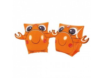 Felfújható gyerekkarúszó rák mintázattal