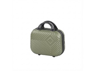 TraveLux Pro neszeszer keményfedeles 23x30x14 cm olajzöld
