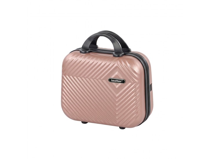 TraveLux Pro kézi bőrönd keményfedeles 28x36x16 cm rosegold