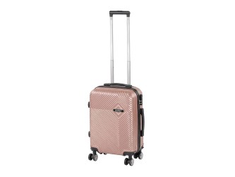 TraveLux Pro kézipoggyász keményfedeles levehető kerékkel 40x30x20 cm rosegold