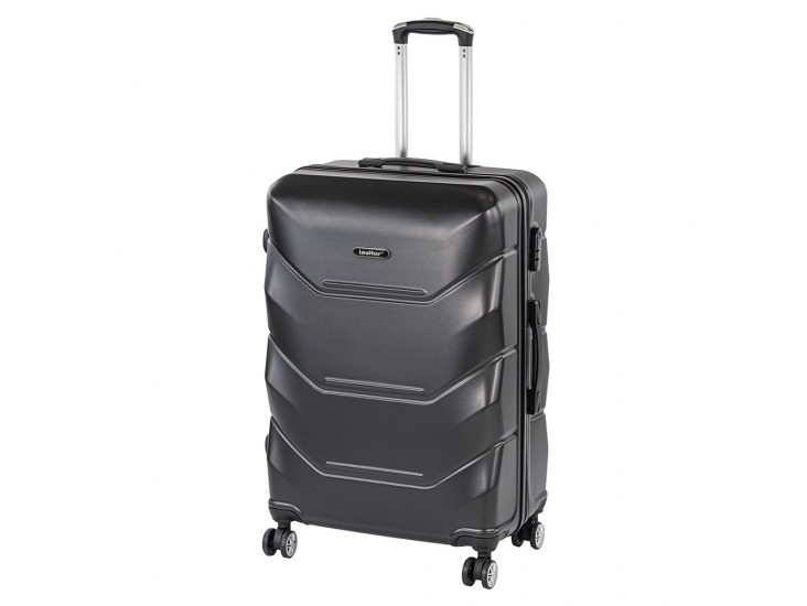 TraveLux Max nagy bőrönd keményfedeles 76x50x29 cm fekete