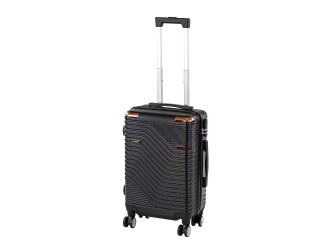 TraveLux Urban kabinbőrönd keményfedeles levehető kerékkel 50x40x20 cm fekete