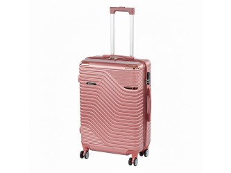 TraveLux Urban közepes bőrönd keményfedeles 68x45x25 cm rosegold