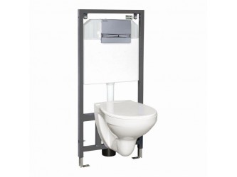 Rossa Adriatic Chrome falba építhető WC tartály szett