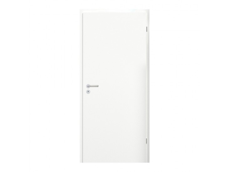 Dekor ajtólap CPL fehér 75/210 jobbos BB zár króm pánt