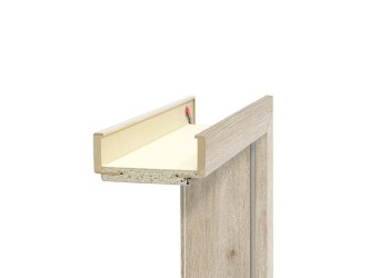 Állítható ajtó tok 140-160 Sonoma tölgy 75 Jobb (komplett)