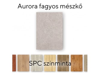 Leziter Aurora fagyos mészkő Vinyl SPC padló minta/db