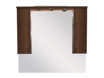 Bianca Plus 105 fürdőszoba bútor felsőszekrény, aida dió színben