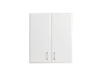 Bianca 60-as Faliszekrény 2 ajtóval, magasfényű fehér színben