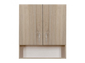 Bianca Plus 60-as Faliszekrény 2 ajtóval, nyitott alsó résszel, sonoma tölgy színben