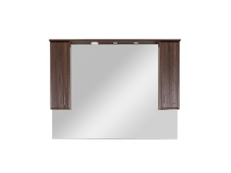 Bianco 130 fürdőszoba bútor felsőszekrény Aida dió