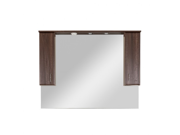 Bianco 130 fürdőszoba bútor felsőszekrény Aida dió