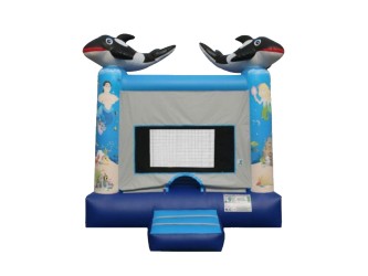 Delfin ugrálóvár 4x3,5x3,2m