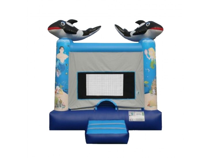 Delfin ugrálóvár 4x3,5x3,2m