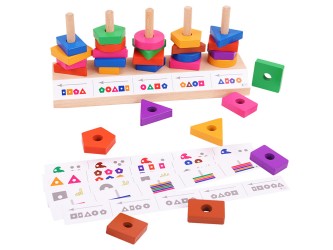 Formaválogató Montessori fajáték