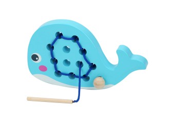 Bálnás fűzős fajáték