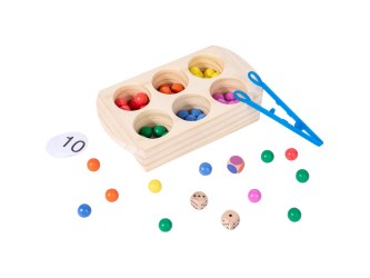 Színek, számok Montessori fejlesztő fajáték