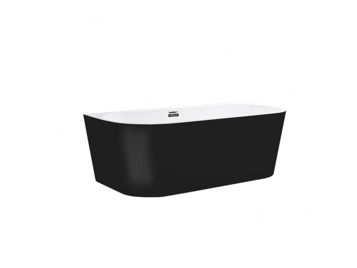 Still szabadon álló fürdőkád 170x80x58 cm fekete