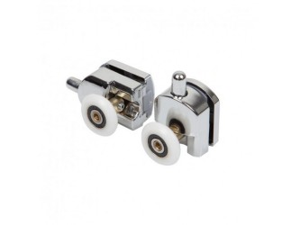 CHZ2 zuhanykabin alsó nagy szimpla görgő, 2 db, króm