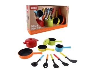 Edénykészlet játékkonyhába 10 darab