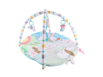 Játszószőnyeg játékhíddal, mozgó fülekkel