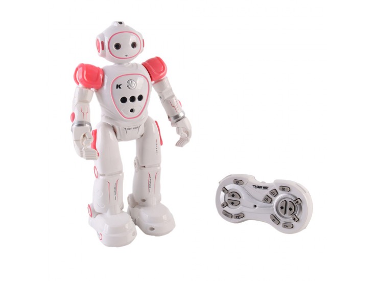 Cady robot intelligens, érzékelős, interaktív játék rózsaszín