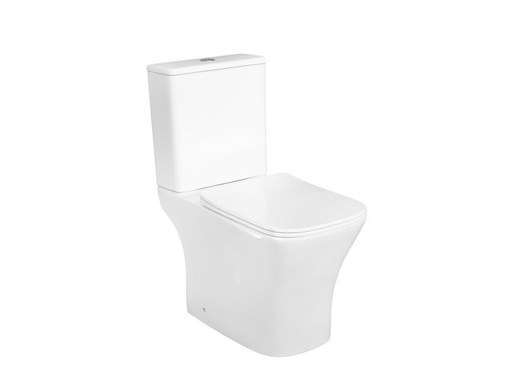 Nile monoblokkos kompakt WC hátsó kifolyással soft close ülőkével