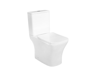 Nile monoblokkos kompakt WC alsó kifolyással soft close ülőkével