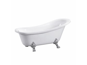 Clark szabadon álló fürdőkád fém lábakkal 170x73x73 cm