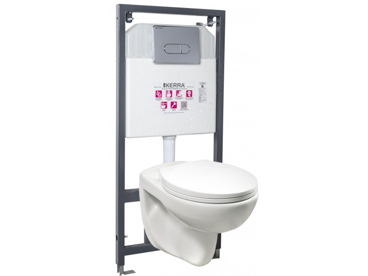 Doris Pacific CH falba építhető WC tartály szett