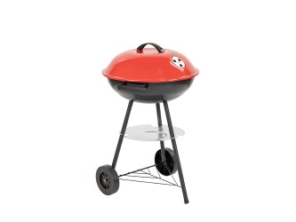 Faszenes kerti gömb grillsütő kerekes