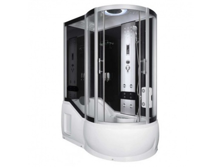 FANTASIA-LEWA hidromasszázs zuhanykabin, 151x85x217 cm-es mérettel balos beépítési oldalallal