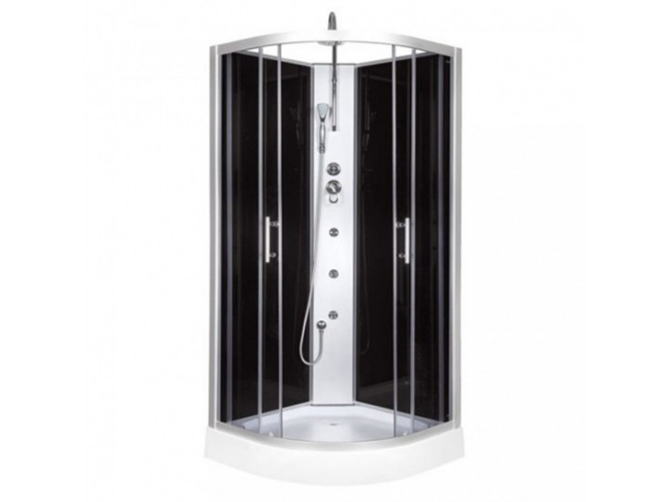FARO80 hidromasszázs zuhanykabin, 80x80x227 cm