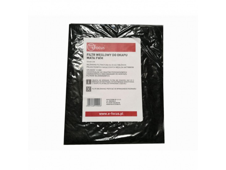 FILTERFWM szénszűrő beépíthető páraelszívókhoz