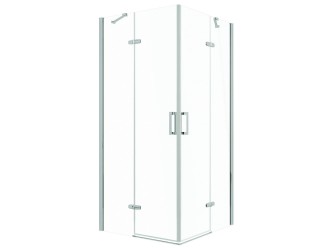 Flow Chrome szögletes nyílóajtós zuhanykabin 80 cm