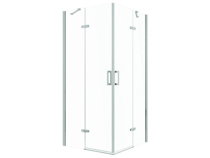 Flow Chrome szögletes nyílóajtós zuhanykabin 80 cm