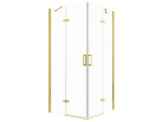 Flow Gold szögletes nyílóajtós zuhanykabin 90 cm