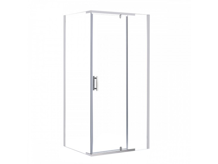 Leziter GALS80100 Galatro aszimmetrikus nyílóajtós zuhanykabin, 80x100x195 cm-es méretben