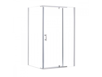 Leziter GALS80120 Galatro aszimmetrikus nyílóajtós zuhanykabin, 80x120x195 cm-es méretben
