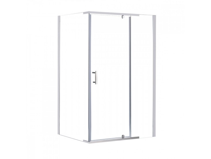 Leziter GALS80120 Galatro aszimmetrikus nyílóajtós zuhanykabin, 80x120x195 cm-es méretben