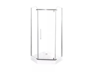 Glasgow szögletes nyílóajtós zuhanykabin
