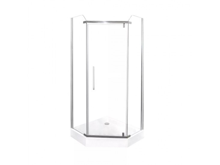 Glasgow szögletes nyílóajtós zuhanykabin