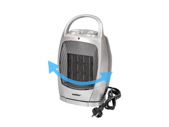 Loa forgó elektromos kerámiabetétes hősugárzó 750W/1500W