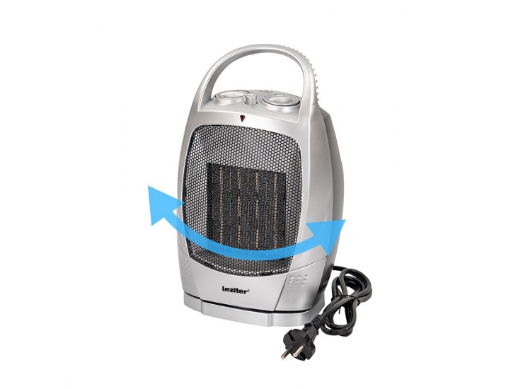 Loa forgó elektromos kerámiabetétes hősugárzó 750W/1500W